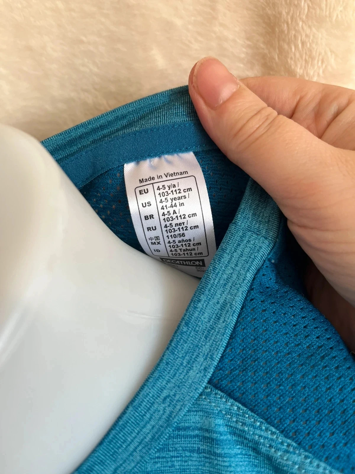 blauw sportshirt Decathlon 4 jaar ademend en comfortabel 💙 – photo 2